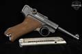 1917 DWM Pistole 08 (P.08) Army 9mm Luger Rust Blued in Good Condition Image 2