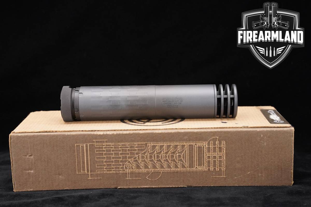 SilencerCo Omega 300 .300 Cal Grey +ORIG BOX