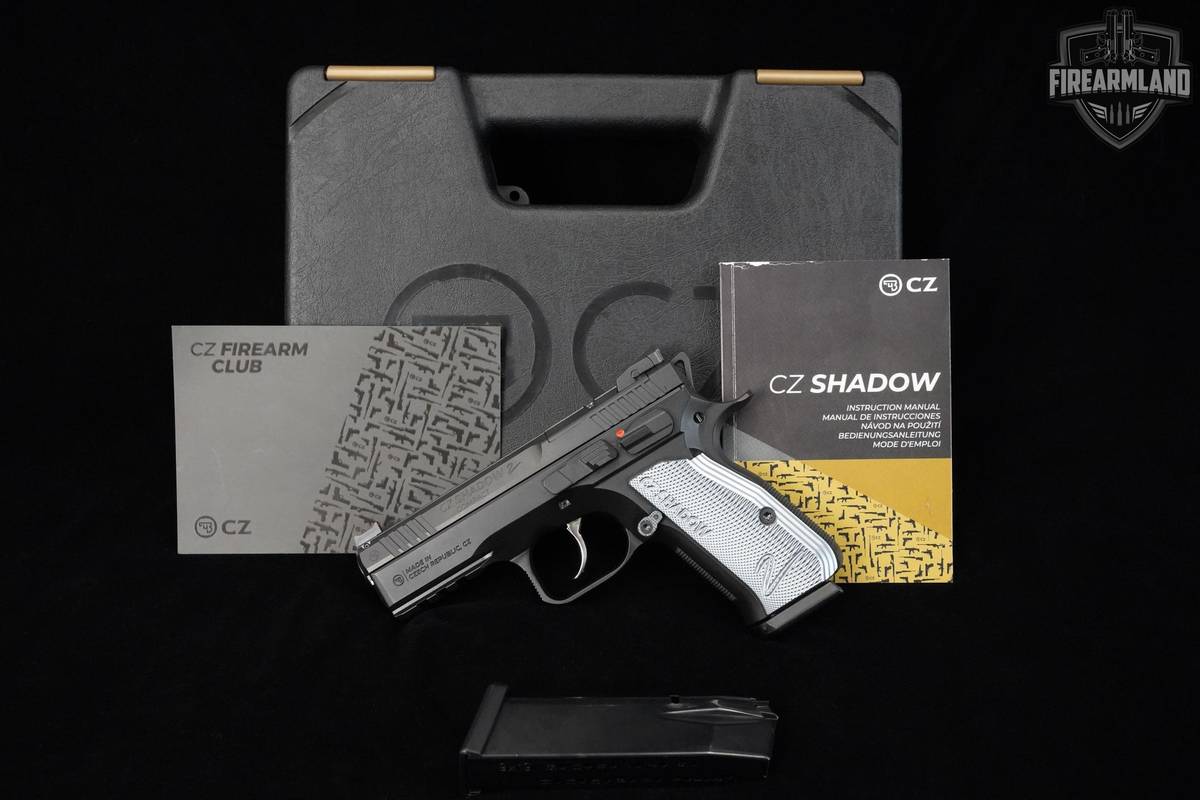 CZ Shadow 2 Compact OR 9mm 3.8" CZ-Shadow-2 Optic Ready +2 MAGS & ORIG CASE