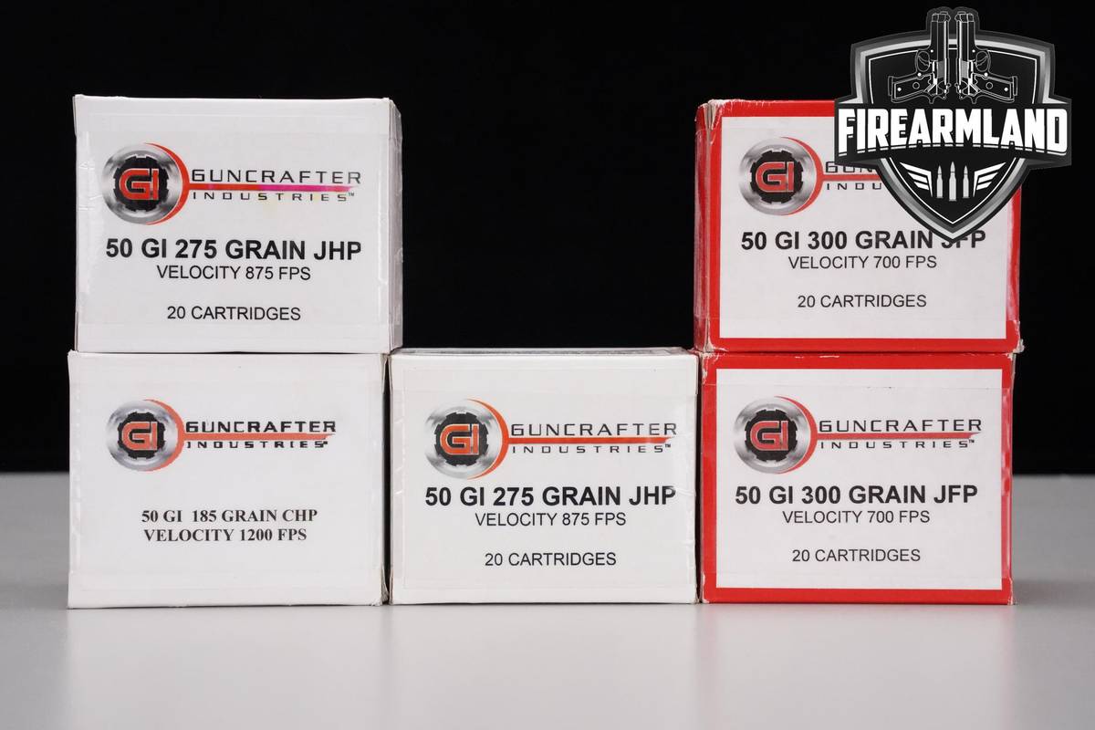 50 GI Ammo 50-GI Ammunition 100 ROUNDS