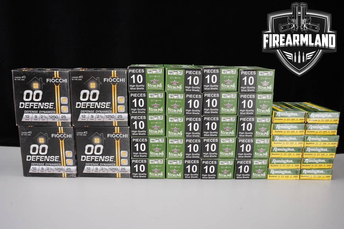 360 RDS! 12 Gauge Buckshot Ammo 12 Ga