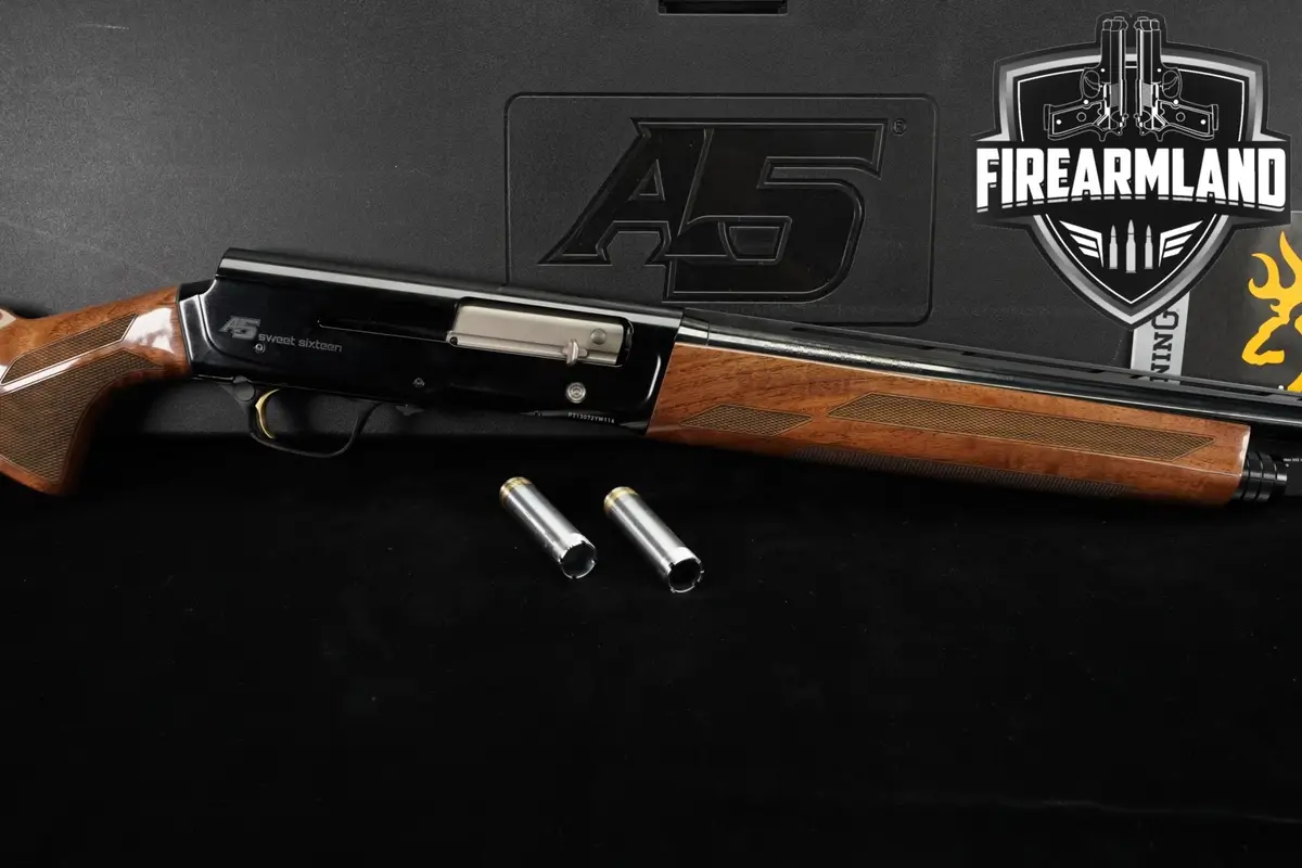 Browning A5 Sweet Sixteen 16-Gauge Blued & Walnut Humpback A-5 +ORIG CASE