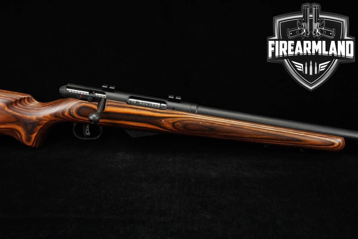 Savage Arms Model 25 17 Hornet 24 Blued & Brown Laminate