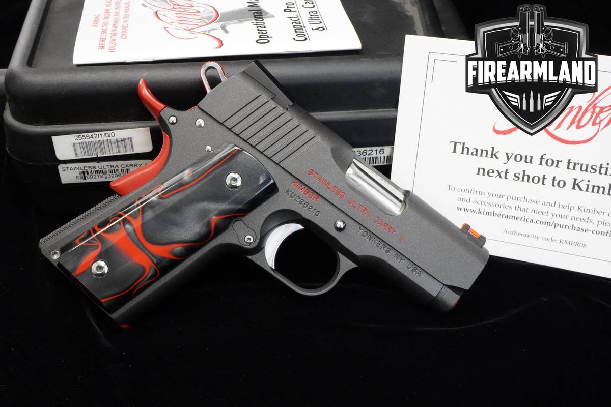 LIKE-NEW Kimber Stainless Ultra Carry II 45 ACP 1911 3" Kimber 2