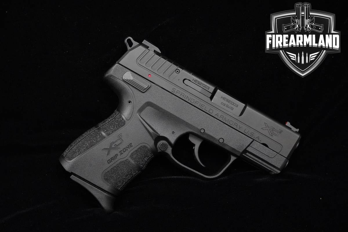 Springfield Armory XDE-9 9mm 3.3" Springfield XDE-9 XD-E 2 MAGS & ORIG CASE