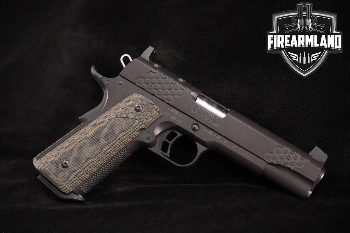 TACTICAL Kimber KHX Custom OR 9mm 1911 5" +3 MAGS & ORIG CASE