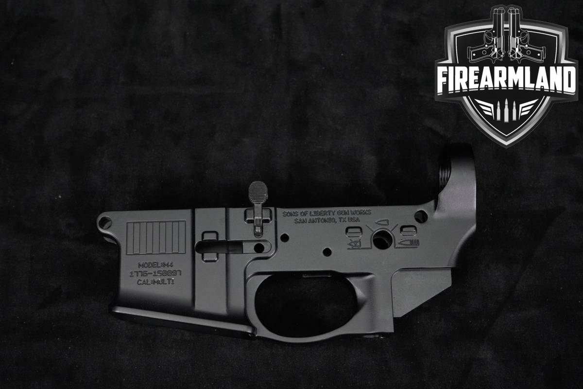 Sons of Libery Gun Works M4 Stripped-Lower Rifle Lowers M-4 AR15 AR-15