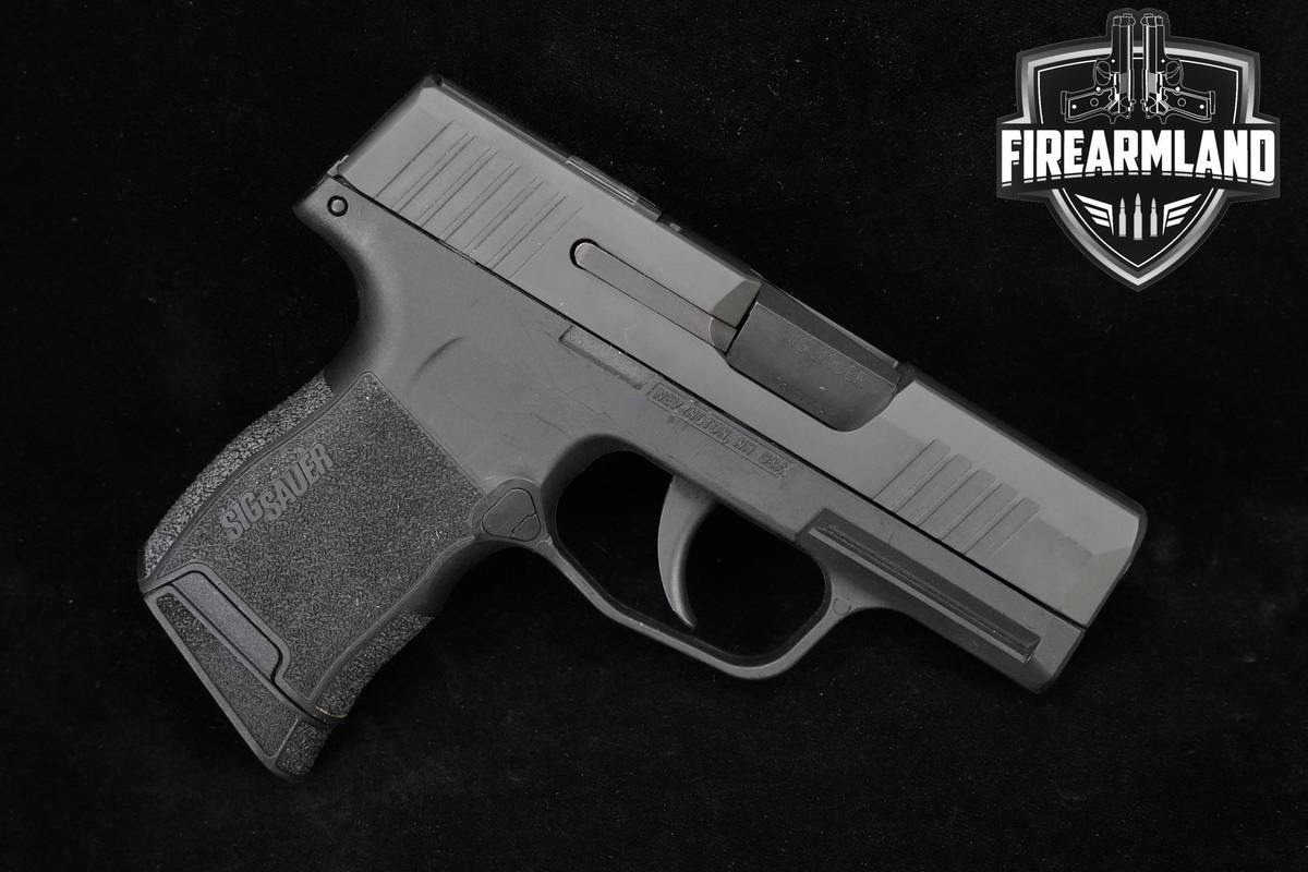 Sig Sauer P365 SAS 9mm Nitron SIG-P365-SAS P-365+2 MAGS & ORIG CASE