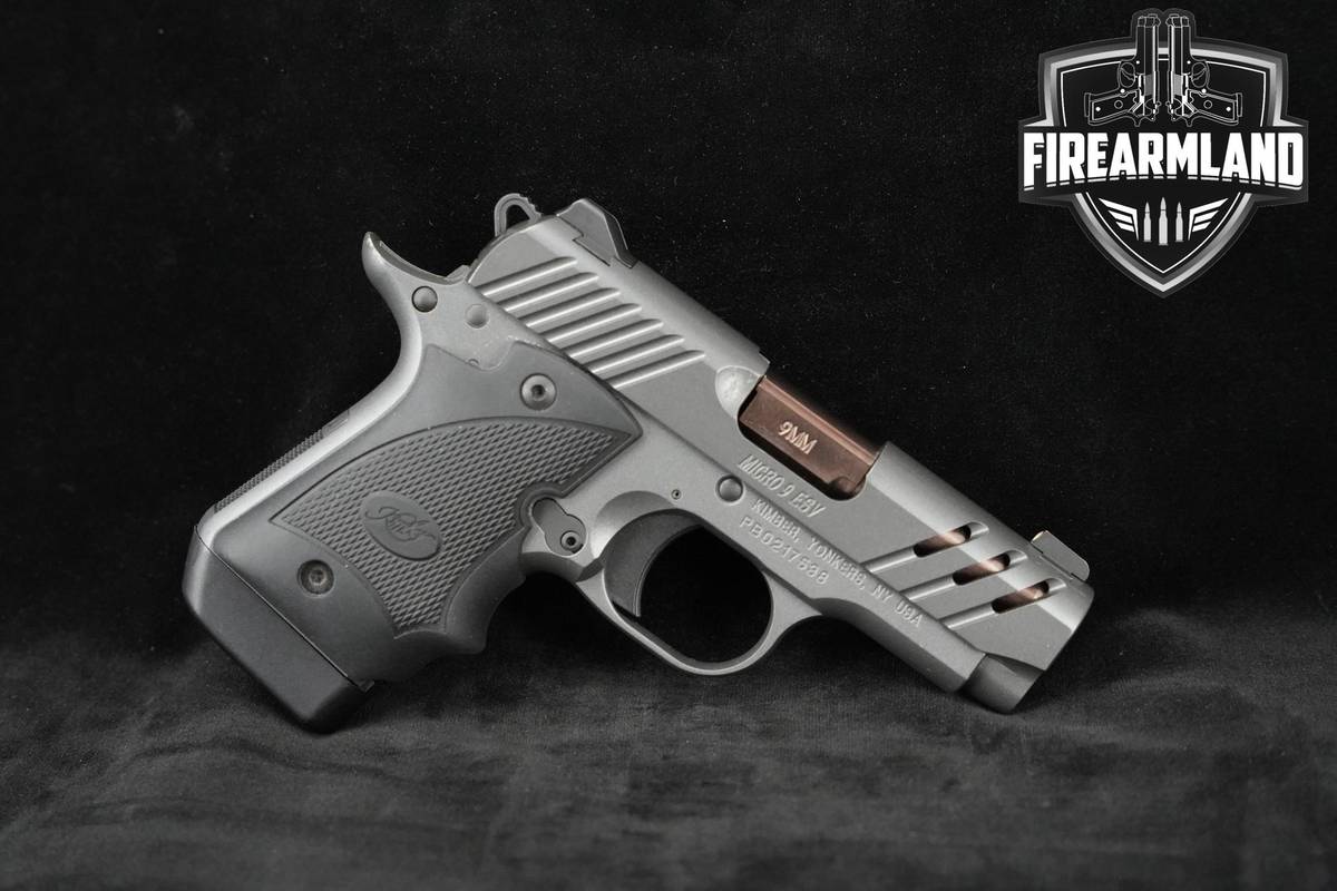 Kimber Micro 9 ESV 9mm 3.15" Gray Kimber Micro9 ESV DA/SA +2 MAG & ORIG BOX