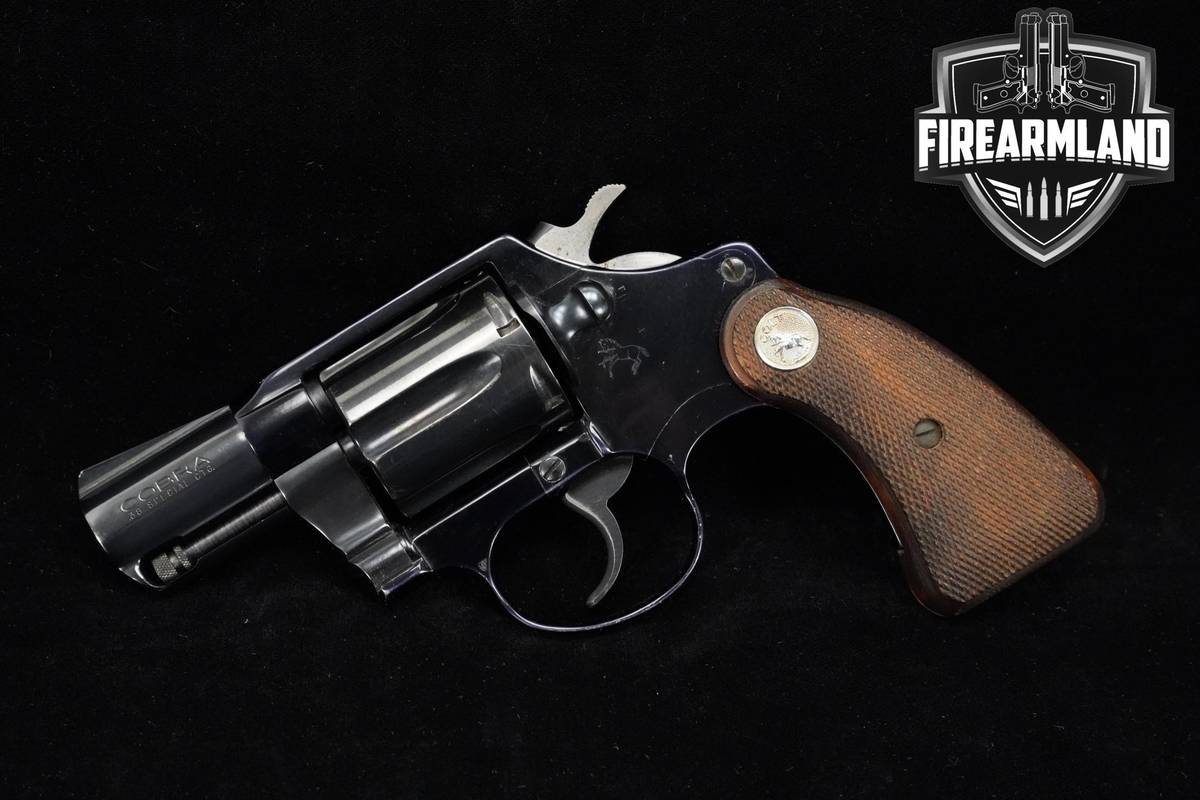 VINTAGE! 1976 Colt Cobra 38 Special 2" Blued Colt-Cobra DA/SA