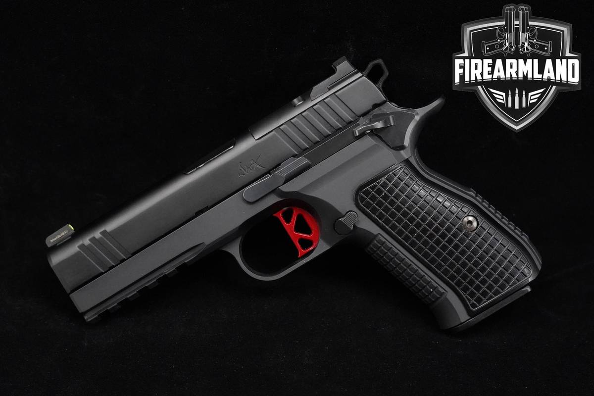 DESIRED Dan Wesson DWX Compact 9mm 1911 4" Dan-Wesson DWX 1911 +ORIG CASE