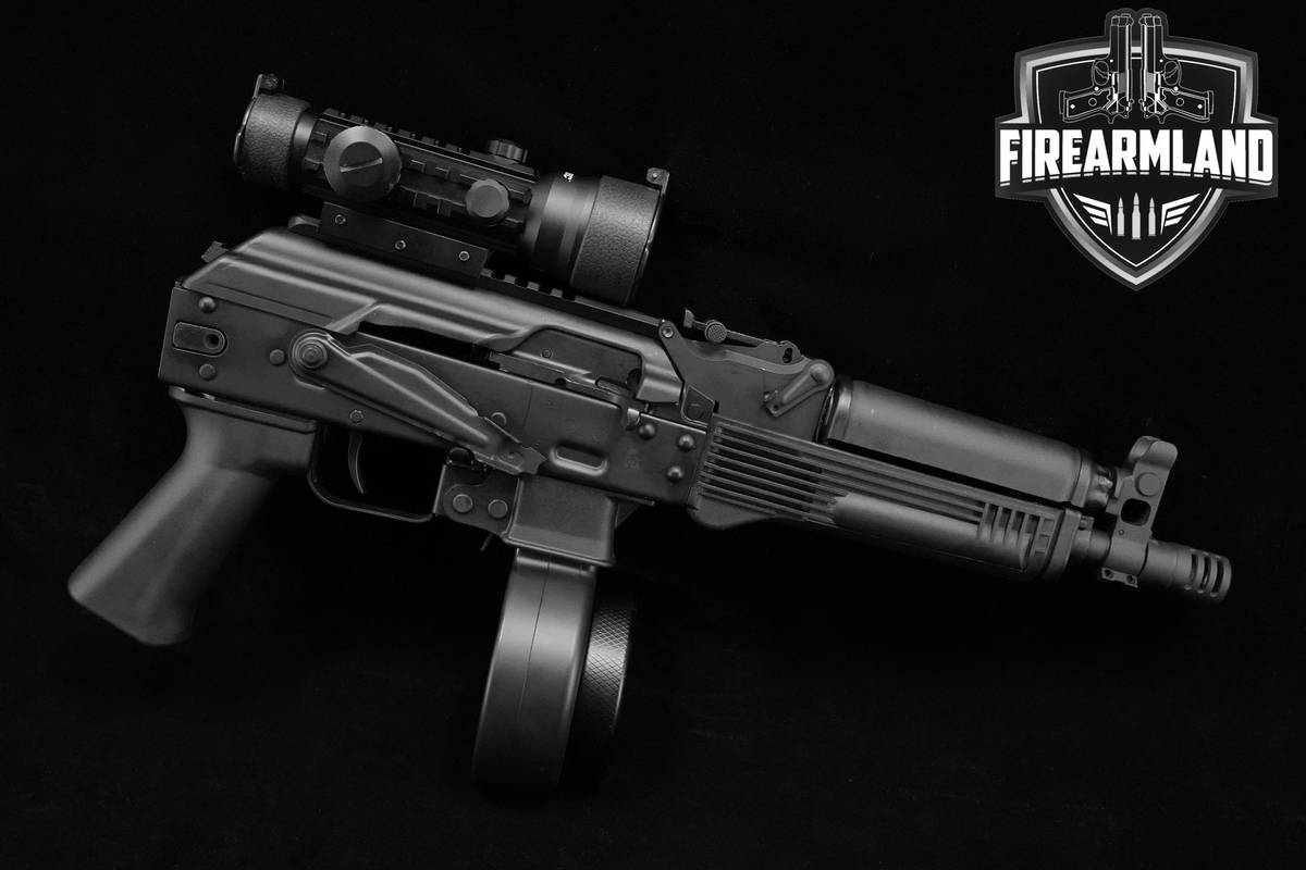 Kalashnikov USA KP9 9mm 9.25" Kalashnikov-USA KP9 4 MAGS, ORIG CASE & OPTIC