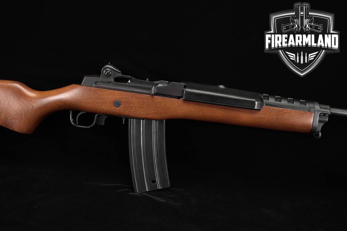 1990 Ruger Mini-14 185-Series 223 Rem 18.5" Mini14 Carbine Blued & Hardwood