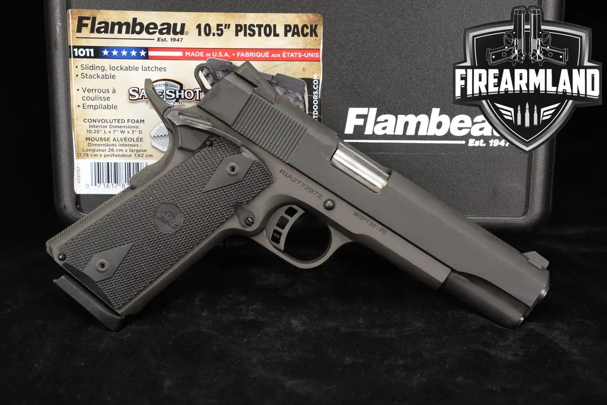 Rock Island Armory RIA M1911 A1 FS 45 ACP 1911 5" M1911A1 +CASE