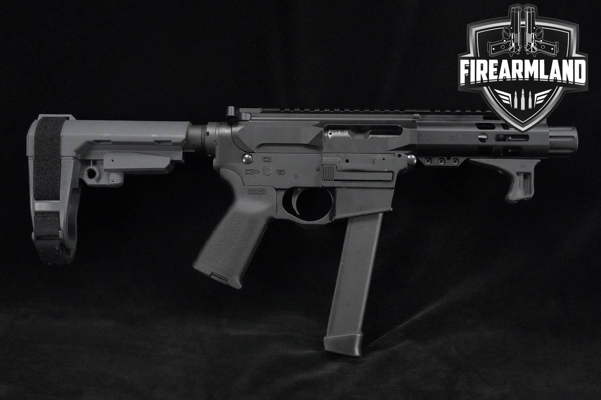 Spikes Tactical ST9G 9mm 4" Spikes-Tactical-ST9G AR-9 +2 MAGS