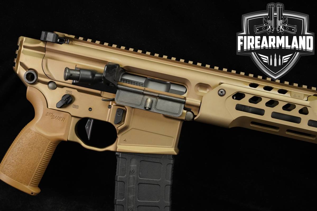 Sig Sauer MCX-SPEAR LT 5.56 NATO 11.5 Coyote Tan THREADED +2 MAGS