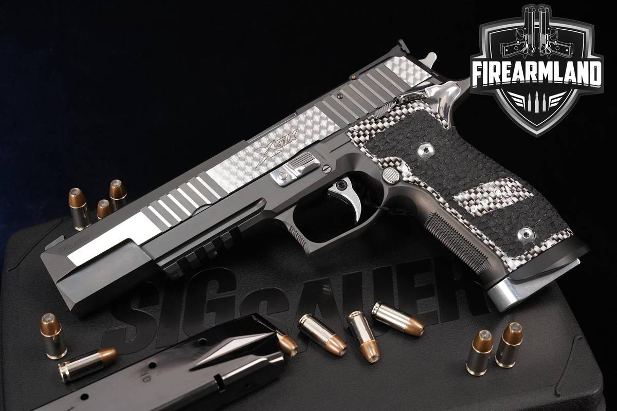 ULTRA RARE! Sig Sauer P226 German Mastershop X-Six Silverdust 9mm P-226