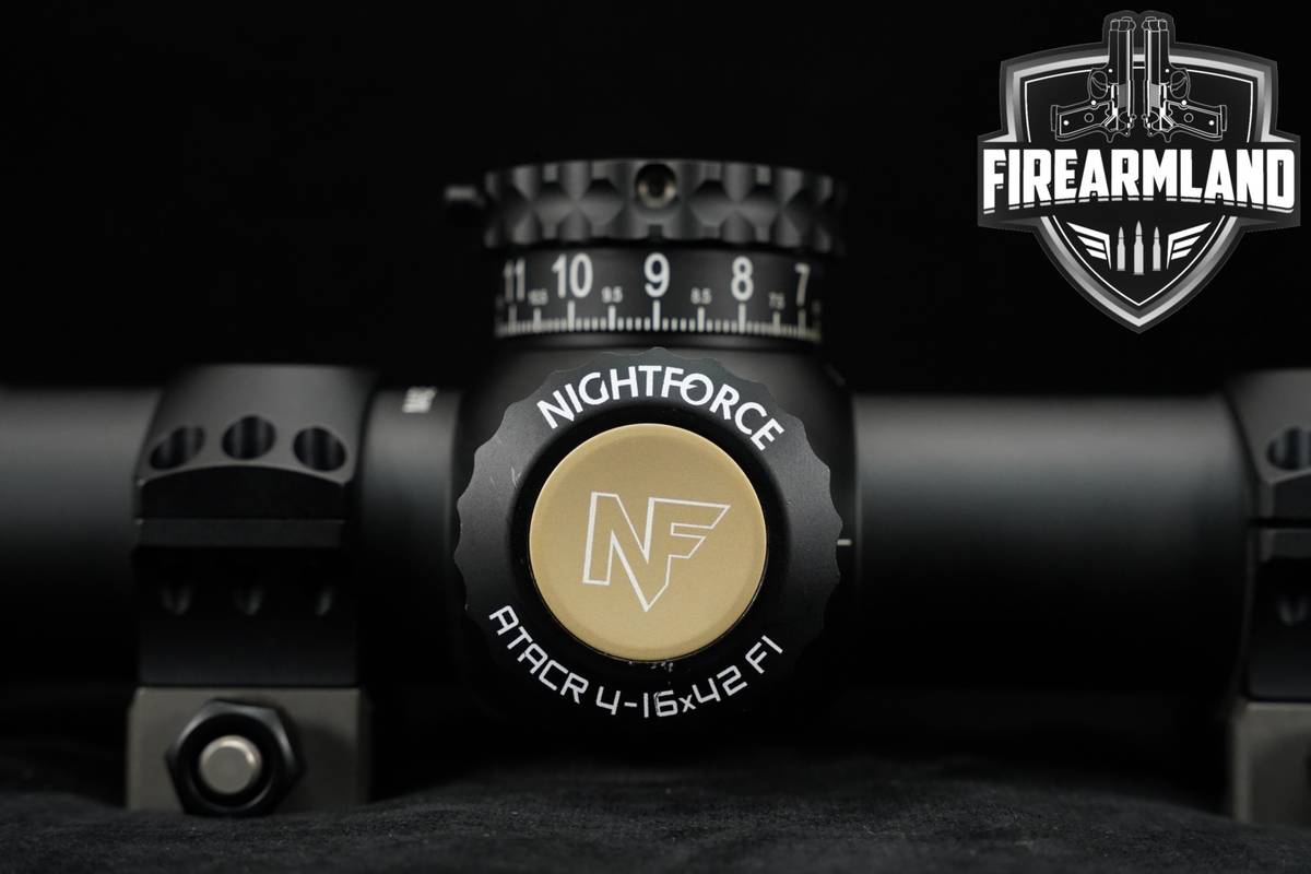 Nightforce Optics Atacr 4-16X42mm FFP MIL-R F1 Reticle Scope