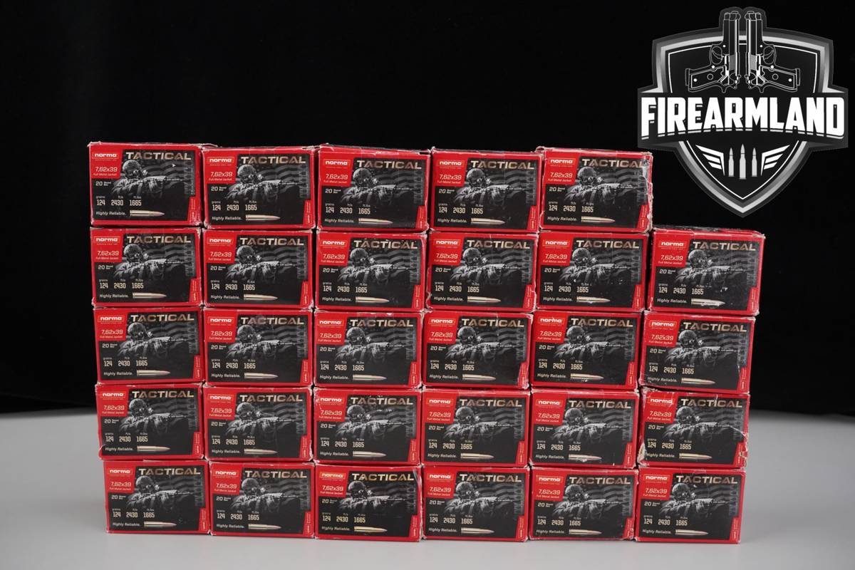 580 RDS! 7.62x39 Brass Ammo 7.62