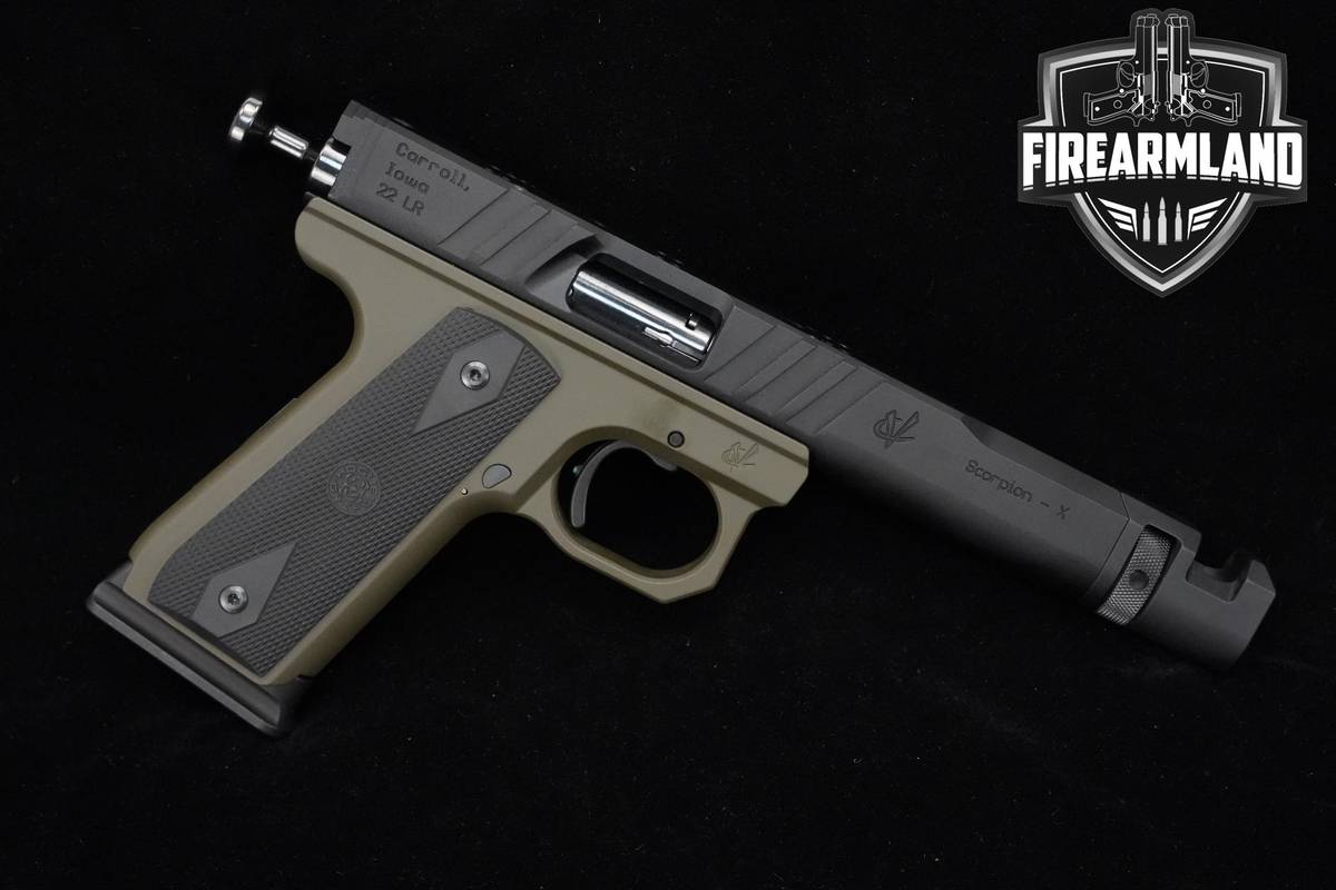 Volquartsen Scorpion-X 4.5" 22LR Two-Tone Volquartsen-Scorpion-X +ORIG CASE