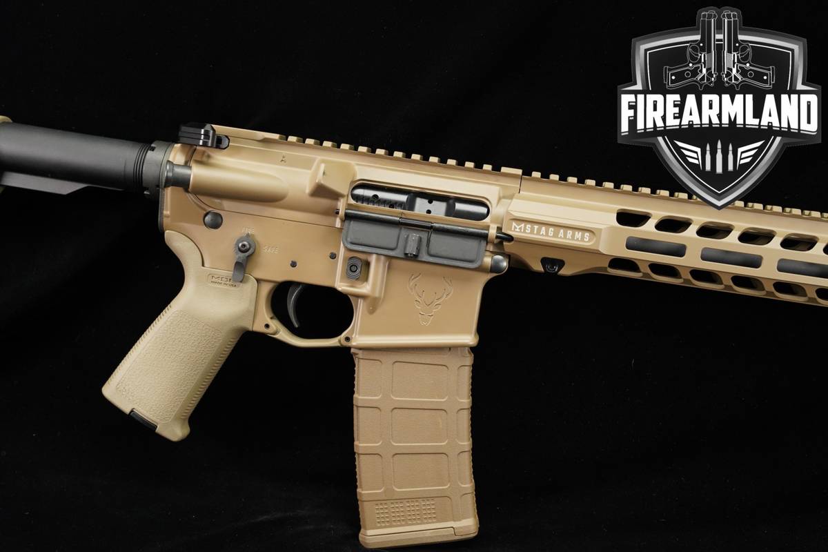 Stag Arms AR-15 5.56 NATO AR15 16" FDE STAG15 +2 MAGS