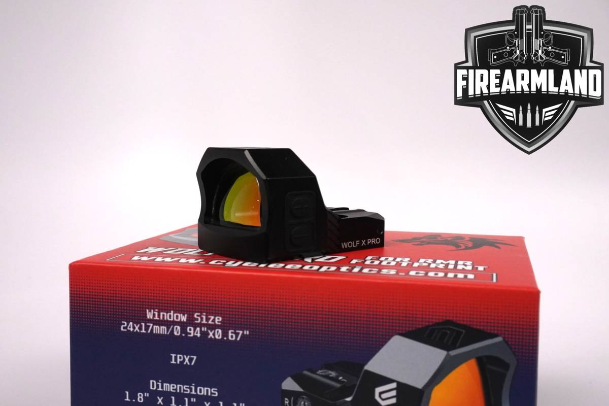 Cyelee Wolf X Pro 2 MOA Dot & 26 Circle Red Sight