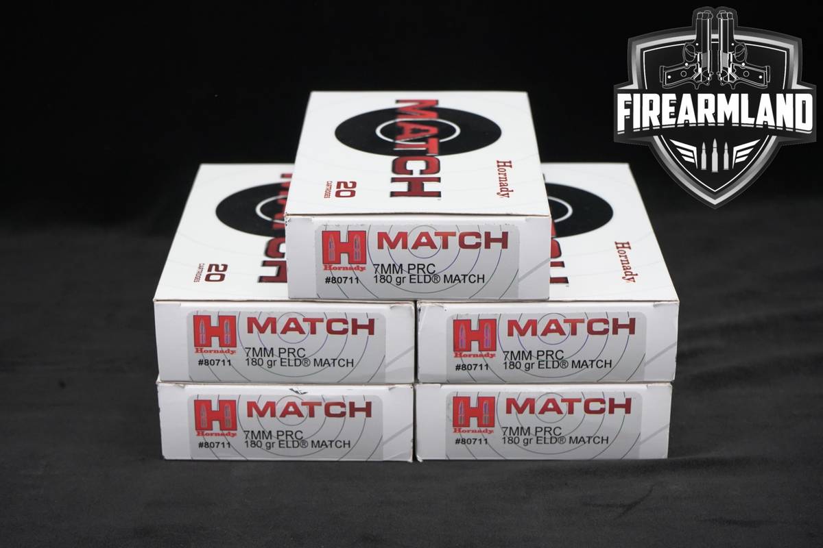 100 RDS! 7mm PRC Ammo Ammunition