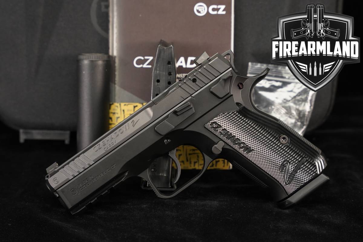 CZ Shadow 2 Carry 9mm Optics-Ready Shadow2 +TWO MAGS & ORIG CASE