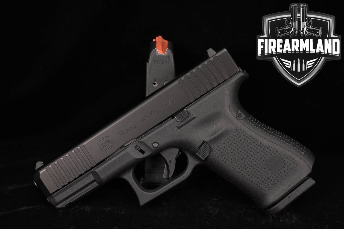 Glock 19 Gen5 G19 Gen 5 9mm 4.02" +2 MAGS