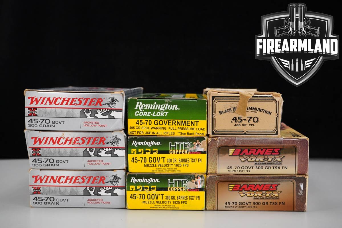 180 RDS! 45-70 Govt Government Ammo