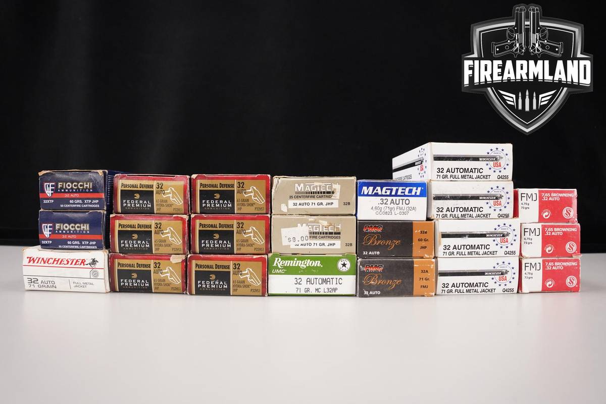 820 RDS! 32 ACP Ammo 32ACP