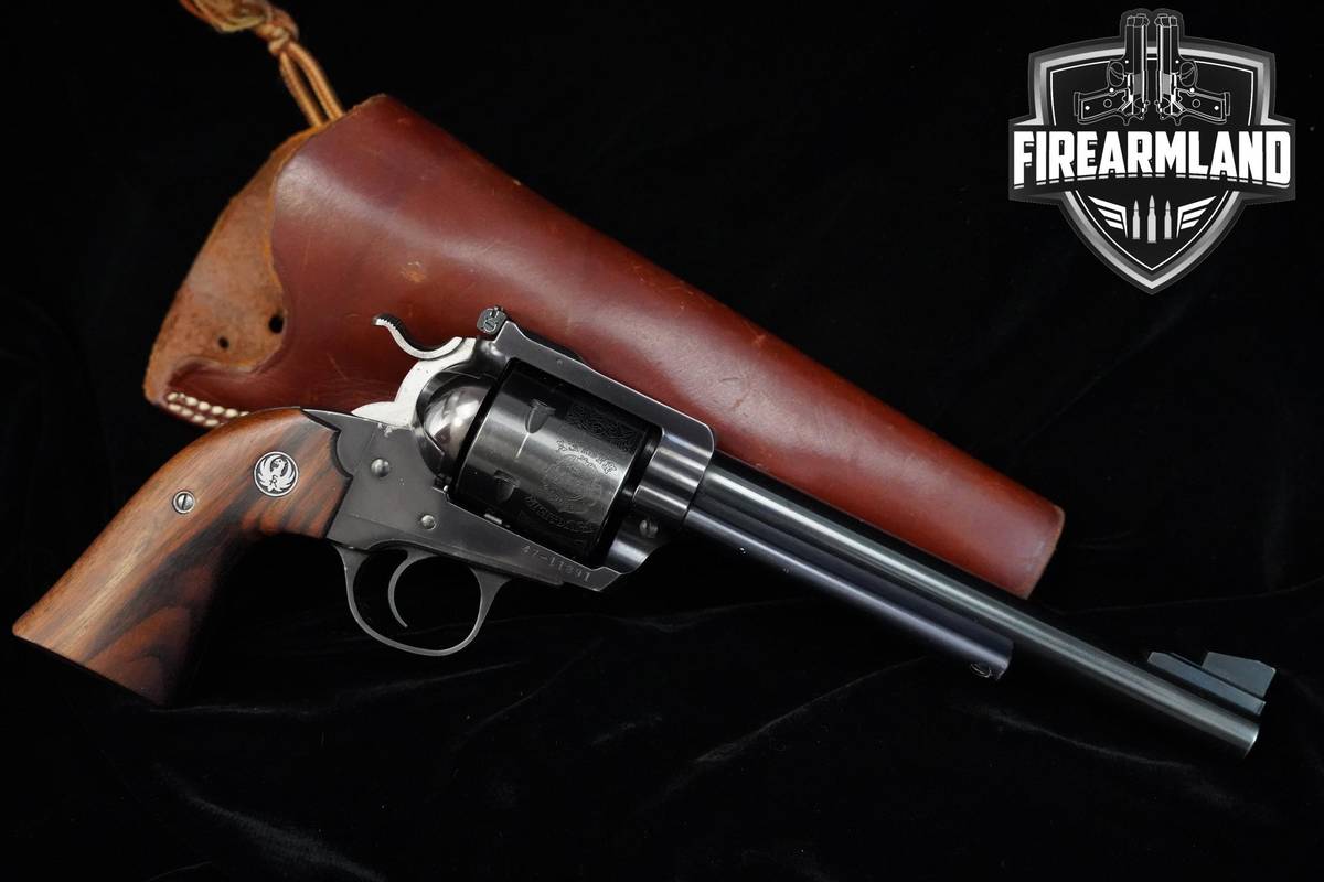 1986 Ruger New Model Blackhawk Bisley 41 Rem Magnum 7.5" Blued Ruger