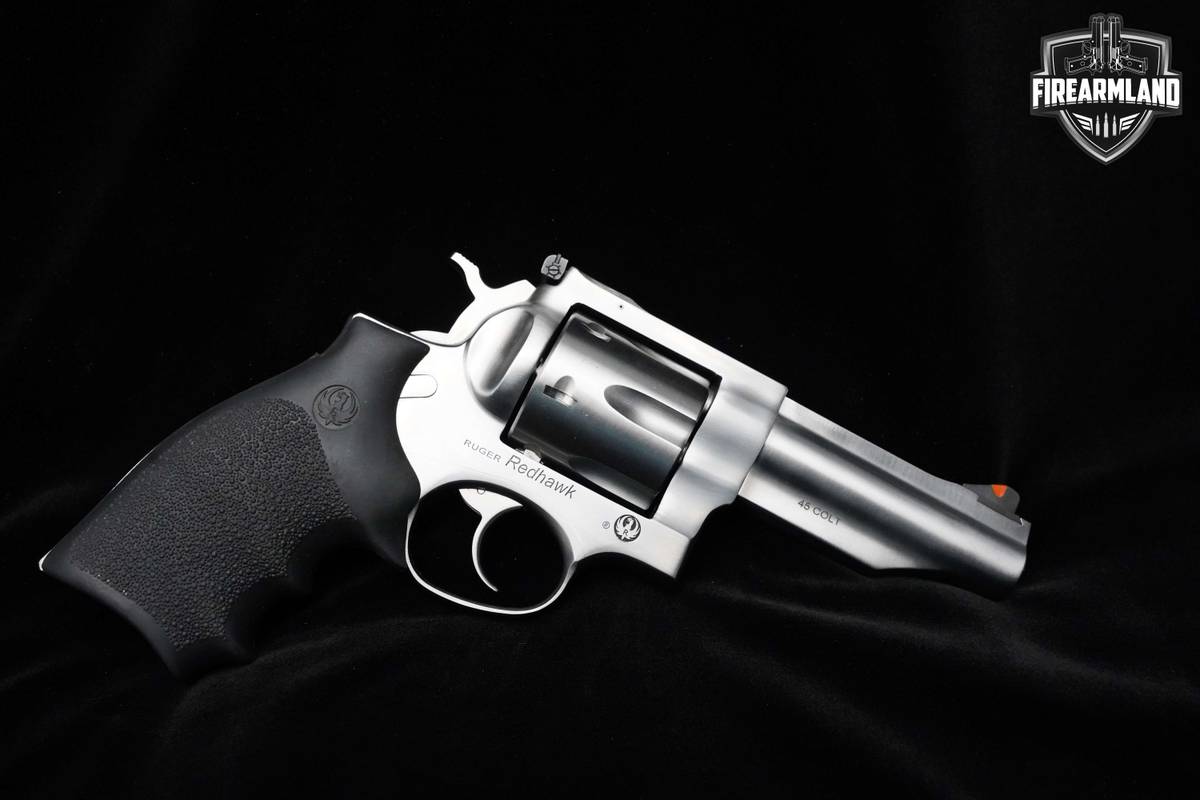 ORIG BOX Ruger Redhawk 45 Colt Revolver Ruger Stainless Redhawk 4" 6-rd 45
