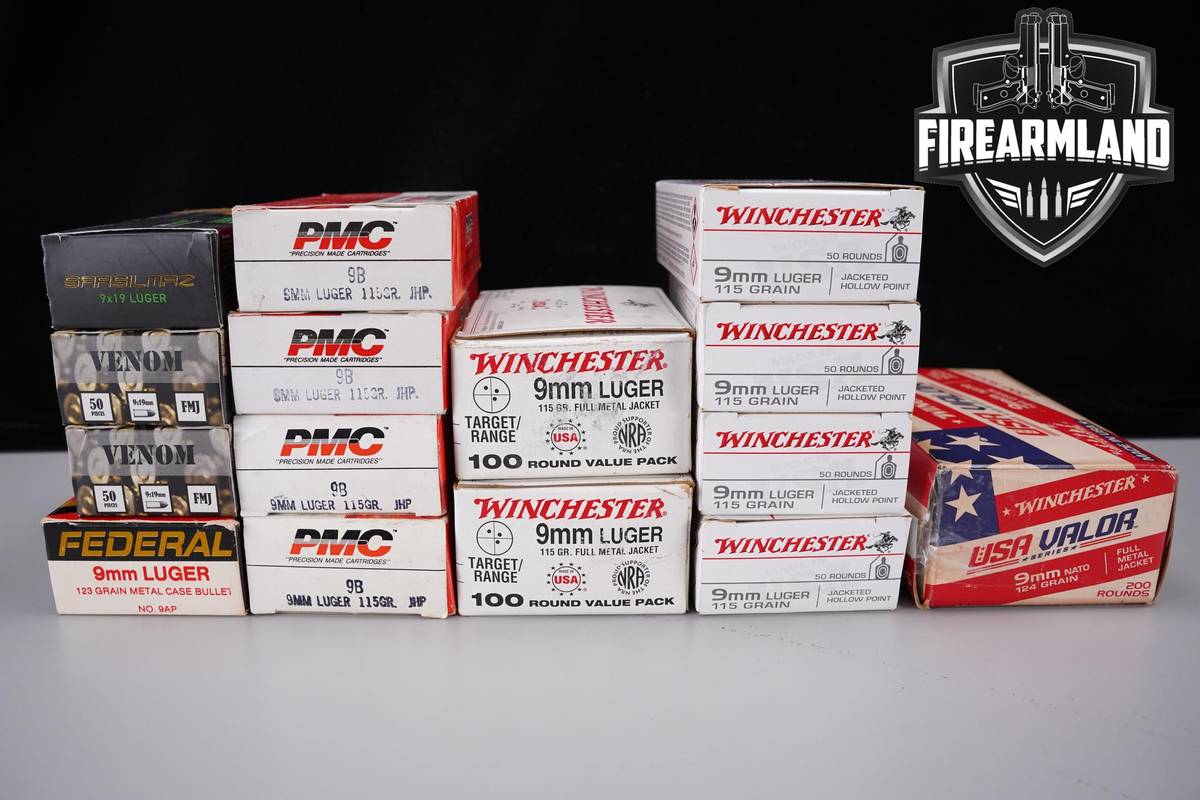 1000 RDS! 9mm Ammo