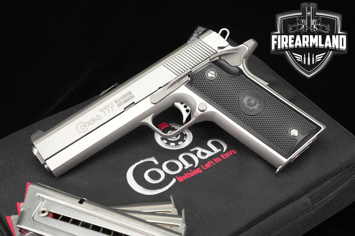DESIRED! Coonan Inc Classic 357-Magnum Automatic 1911 5" +4 MAGS & OG CASE
