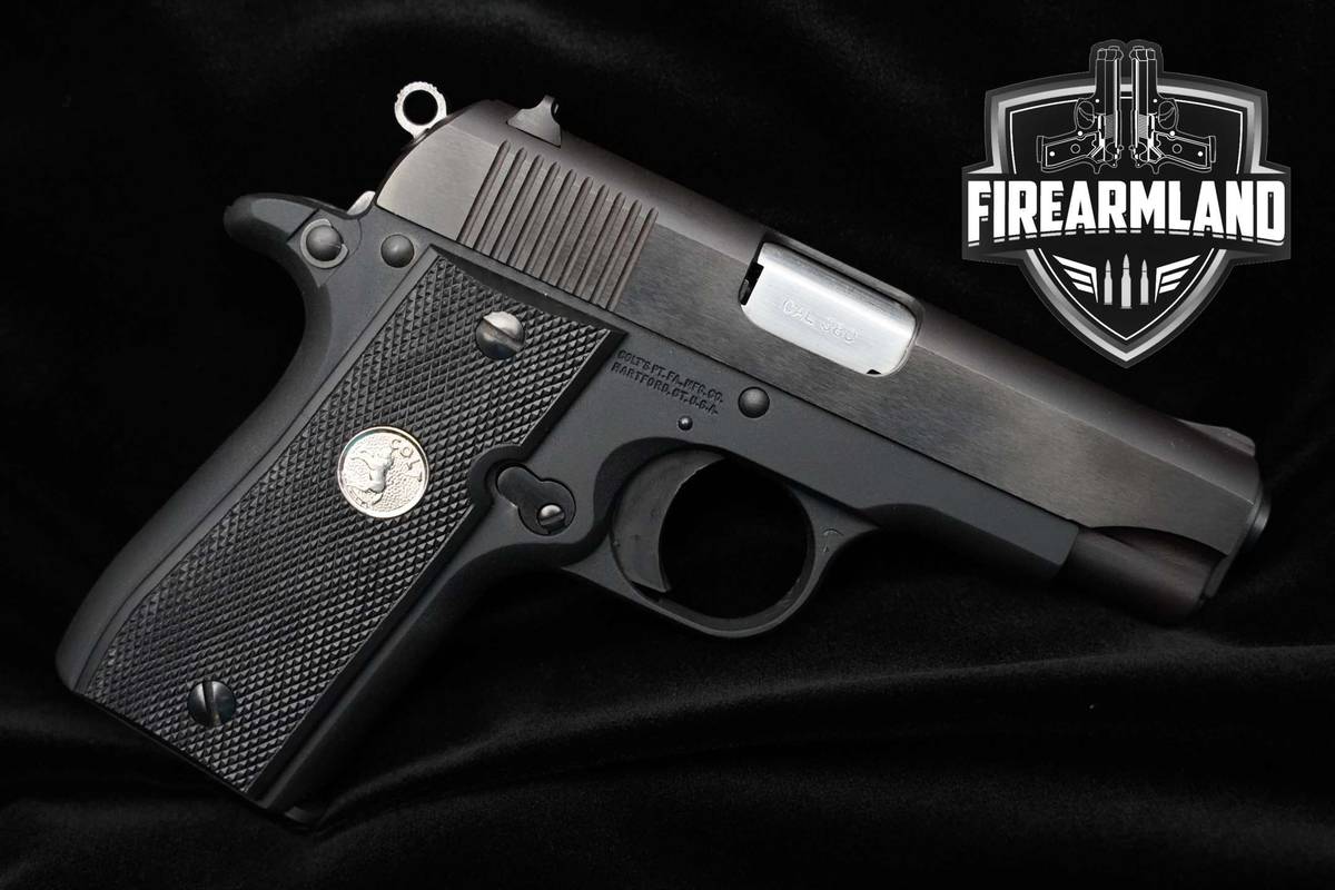 ORIG CASE Colt Government Pocketlite 380 ACP Colt 1994 Government & 2 MAGS