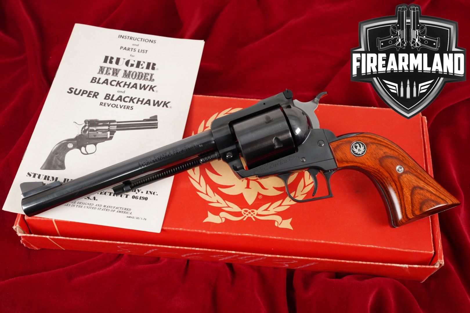 Ruger Blackhawk New Model 10mm/.40 S&W 4.75