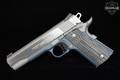 Colt Government Model Competition Series .45 ACP Stainless & Blue Titanium in Excellent Condition Image 3