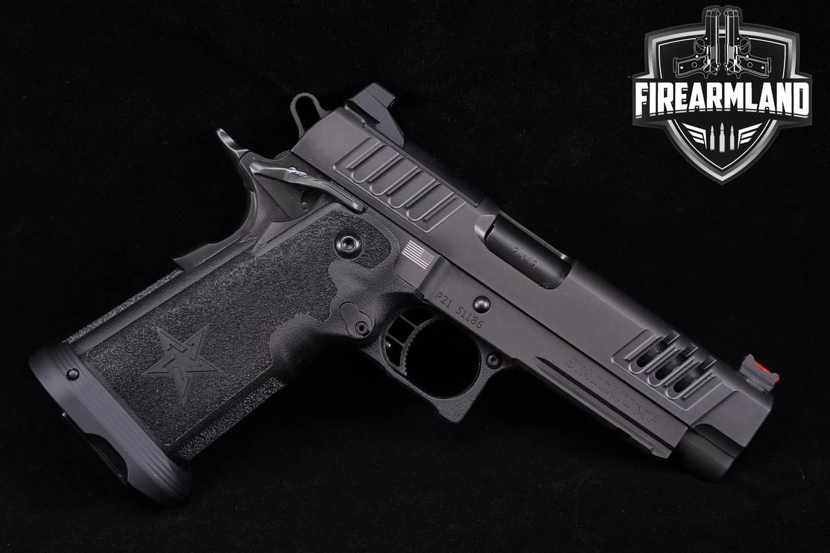 Staccato P 9mm 4.4" STI 2011 +3 MAGS & ORIG CASE