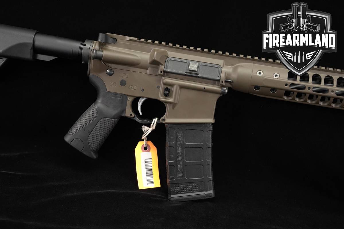 DESIRED! LWRC IC-DI Discovery 5.56 NATO AR-15 AR15 16.1" Brown +ORIG BOX
