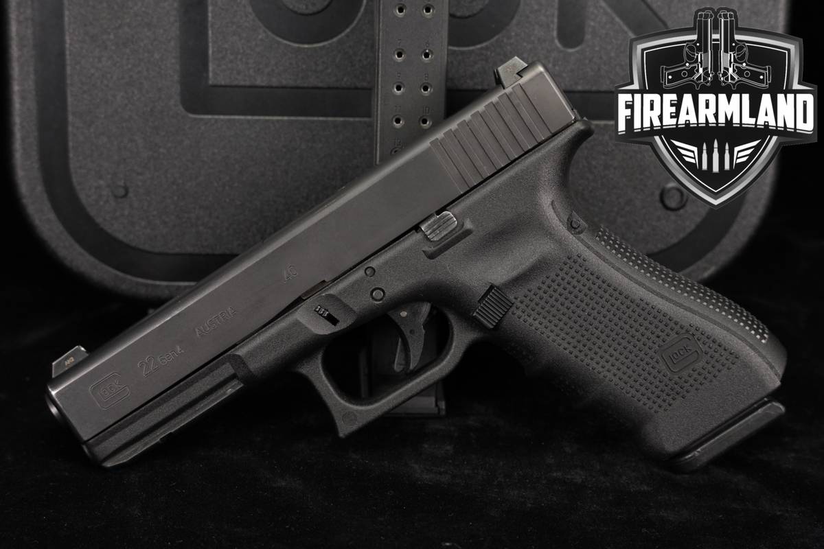 Glock 22 Gen4 G22 Gen 4 40 S&W 4.49 +2 MAGS & ORIG CASE