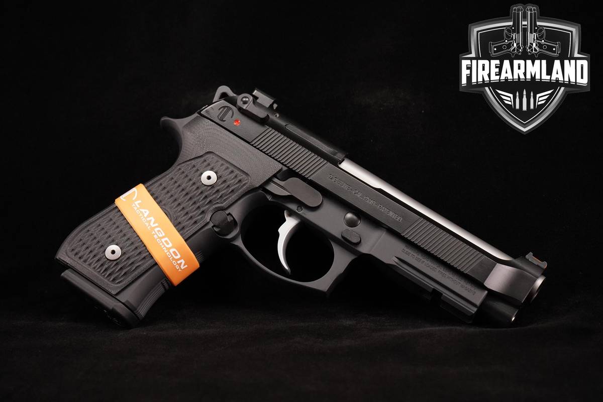 LANGDON TACTICAL Beretta 92G Elite LTT 9mm 4.7" 92 G +3 MAGS & ORIG CASE