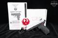 2020 Sturm Ruger SR22 .22 LR Two-Tone Silver & Black in Excellent Condition Image 2