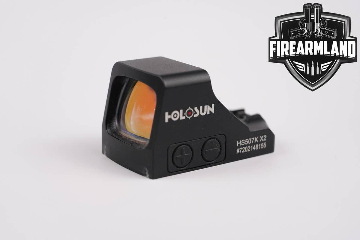 Holosun HS507K X2 2 MOA Dot & 32 Circle Red Sight