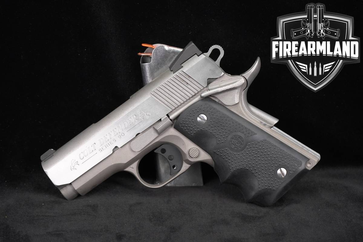 1999 Colt Defender Series 90 Lightweight 45 ACP 1911 3" Two-Tone Grey