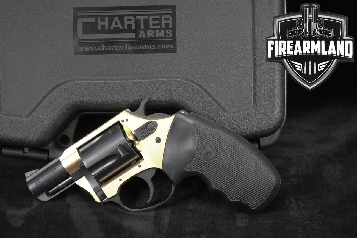Charter Arms Undercover Lite Goldfinger 38 Special 2" +OG BOX, TEST CASING