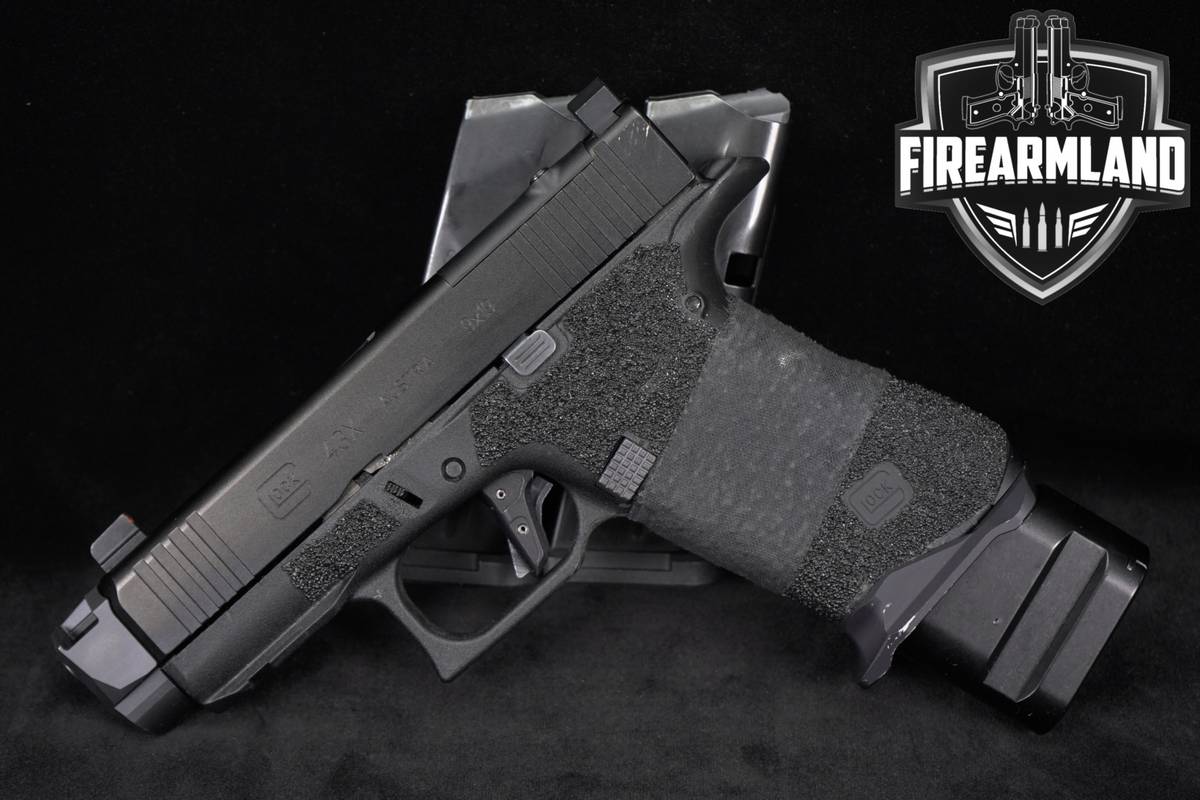 UPGRADES Glock 43X Slimline MOS G43X G43-X 9mm 3.41" COMP +3 MAGS