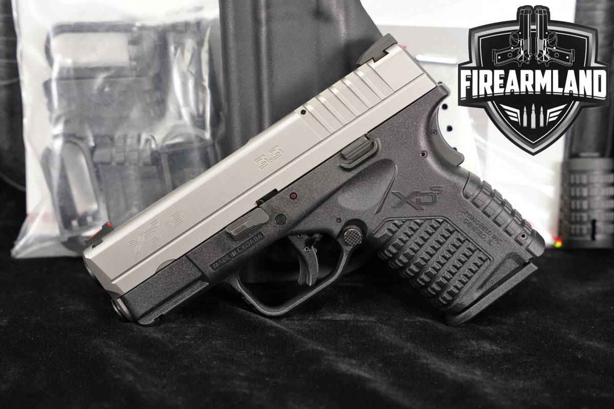 Springfield Armory XD-S 9mm 3.3 XDS9 XDS +2 MAGS, ORIG CASE & HOLSTER