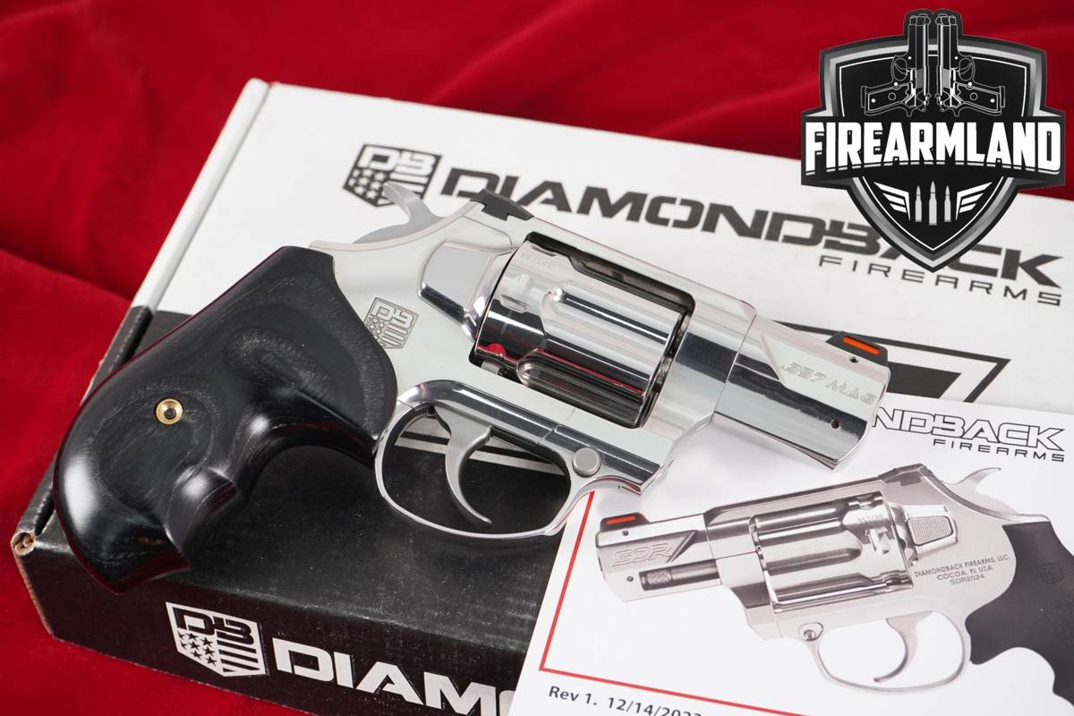 Diamondback SDR 357 Magnum 2" Polished Stainless DB +ORIG BOX