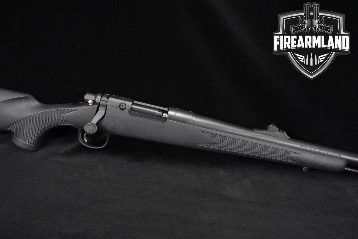 Remington Model 700 ML 50 Caliber 24" Black/Gray Muzzleloader Rifle